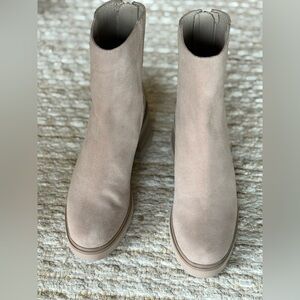 Dolce Vita Taupe Ankle Booties